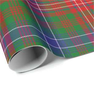 Papel De Presente Clan Wilson Modern Tartan