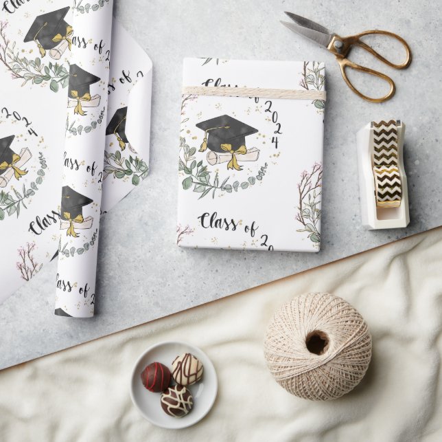 Papel De Presente Classe de 2024 (Artesanato)