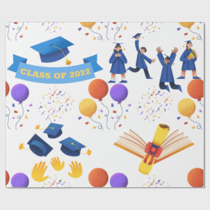 Papel De Presente Classe De Graduação Divertida De