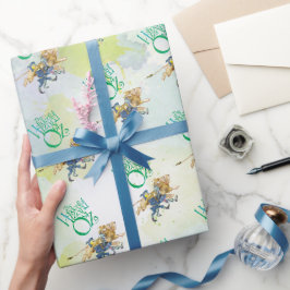 Papel De Presente Classic Wizard of Oz Birthday wrapping paper