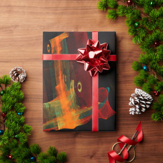 Papel De Presente Clássico Moderno Elegante Tendência Padrão #903 Ca