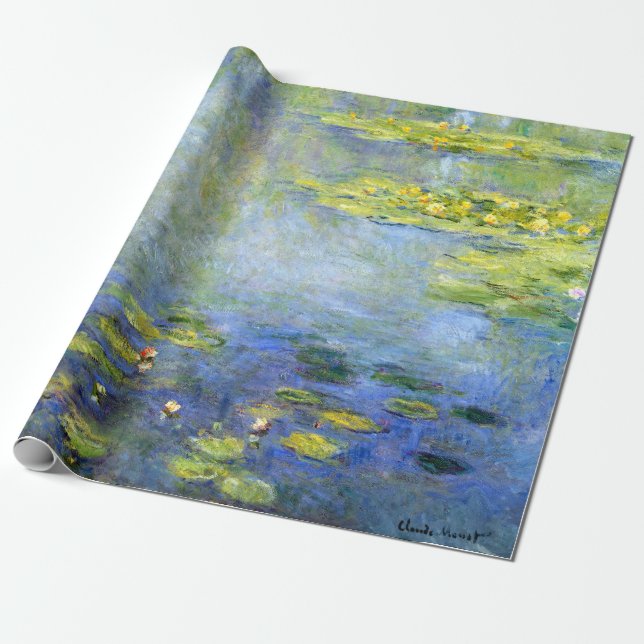 Papel De Presente Claude Monet (Desenrolado)