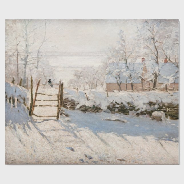 Papel De Presente Claude Monet - A Pega (Aberto)