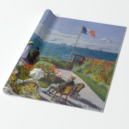 Papel De Presente Claude Monet - Jardim de Sainte-Adresse
