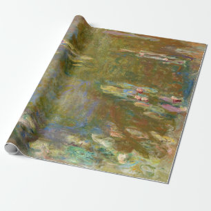 Papel De Presente Claude Monet - Lago de Nenúfares 1917