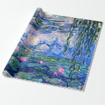 Papel De Presente Claude Monet - Lírios Água, 1919,<br><div class="desc">Claude Monet famosa pintura,  Água Lírios,  1919</div>