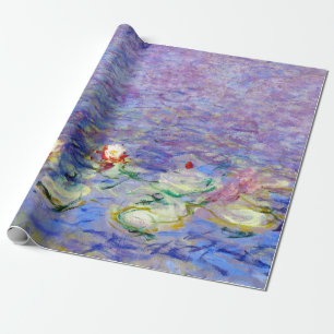 Papel De Presente Claude Monet - Lírios Hídricos