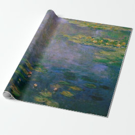 Papel De Presente Claude Monet - Lírios Hídricos