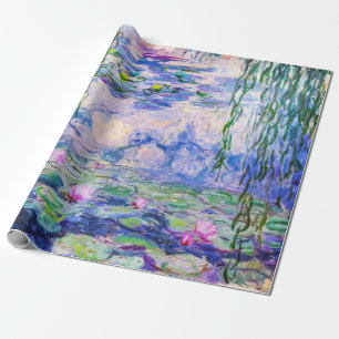 Papel De Presente Claude Monet - Nenúfares / Nymphéas 1919