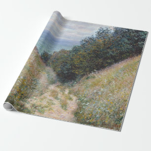 Papel De Presente Claude Monet Road em La Cavée, Pourville