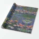 Papel De Presente Claude Monet Water Lily 1916 Fine Art<br><div class="desc">Claude Monet Water Lily 1916 Papel De Arranjo De Belas Artes</div>