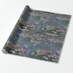 Papel De Presente Claude Monet Water Lily 1916 Fine Art<br><div class="desc">Claude Monet Water Lily 1916 Papel De Arranjo De Belas Artes</div>