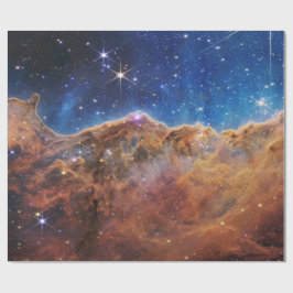 Papel De Presente Clipes Cósmicos Carina Nebula Space Telescope