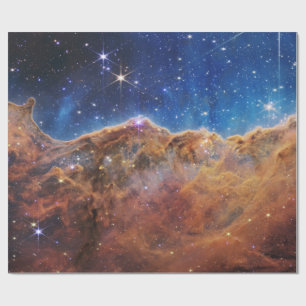 Papel De Presente Clipes Cósmicos Carina Nebula Space Telescope