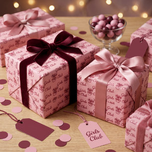 Papel De Presente Clube das Meninas
