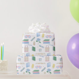 Papel De Presente Clube de Livro Costeiro, Desafio de Leitura de Ver