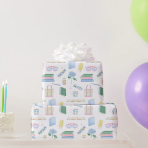 Papel De Presente Clube de Livro Costeiro, Desafio de Leitura de Ver