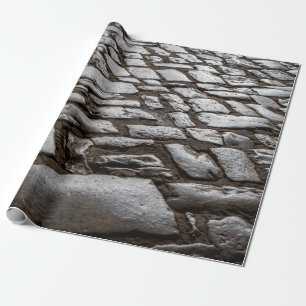 Papel De Presente Cobblestones Moonlit