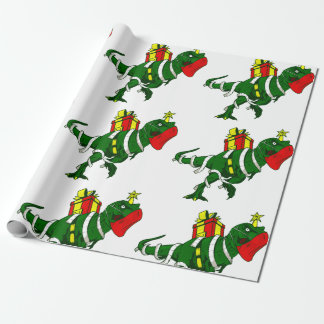 Papel De Presente cobiçada máscara de carinha de dinossauro trex pre