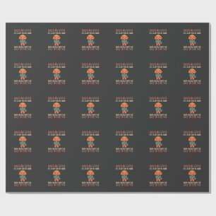 Papel De Presente Cockapoo Engraçado Amante de Café
