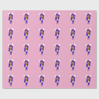 Papel De Presente Coelhinha Chibi