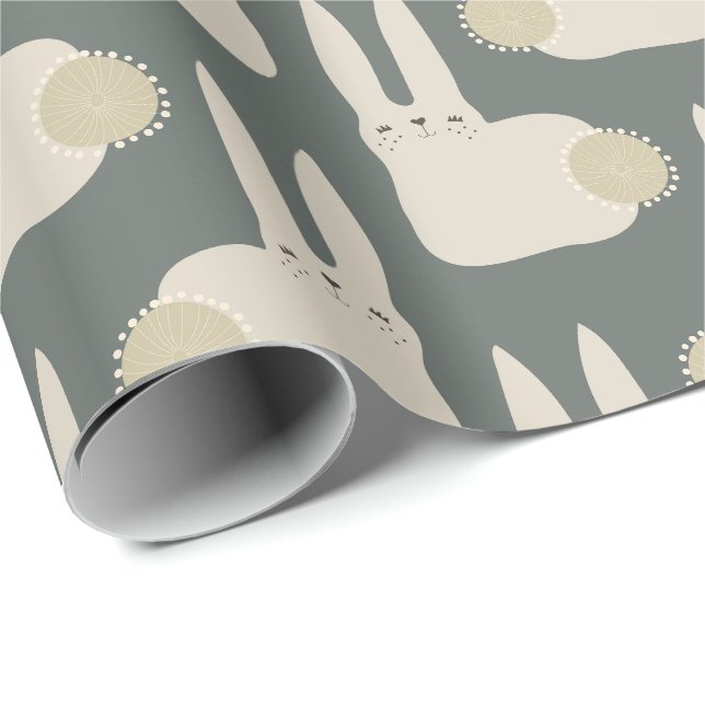 Papel De Presente Coelho Caprichoso (Ponta do rolo)