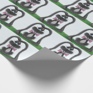 Papel De Presente Coelho da Páscoa móvel das Cinzas