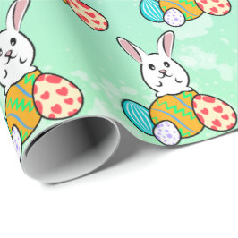 Papel De Presente Coelho páscoa em Ovos de Páscoa