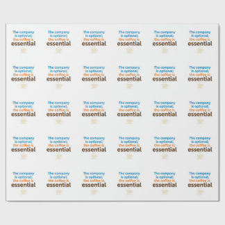 Papel De Presente Coffee Lover Daily Ritual Sticker
