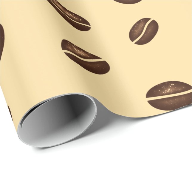 Papel De Presente Coffee Wrapping Paper (Ponta do rolo)
