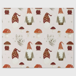 Papel De Presente Cogumelo