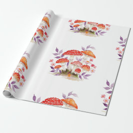 Papel De Presente cogumelos