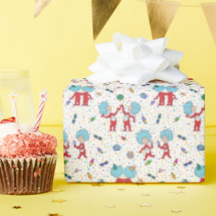 Papel De Presente Coisa Uma Coisa Dois Padrões De Celebração