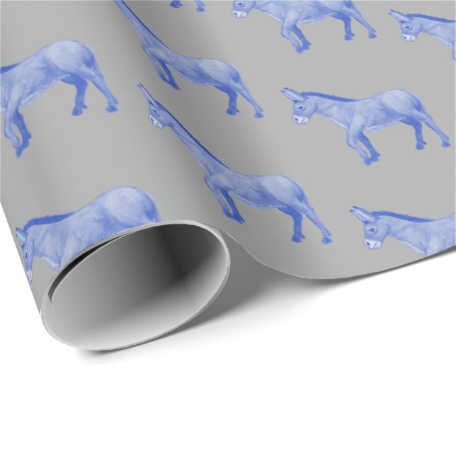 Papel De Presente Colby College Mules (Ponta do rolo)