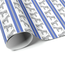 Papel De Presente Colby College Mules  Wrapping Paper