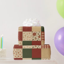 Colcha Xadrez Vermelha e Verde Casa de Campo Rústi