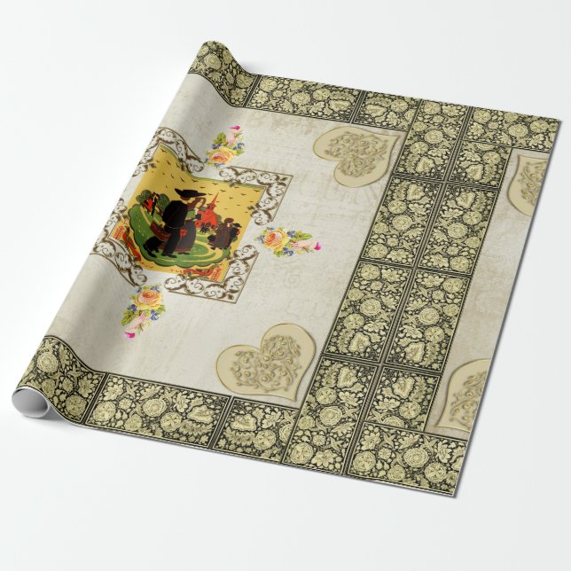 Papel De Presente coleção de colagens (Desenrolado)