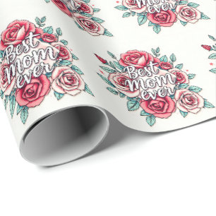 Papel De Presente Coleção de Presentes de Luxo Floral Popular