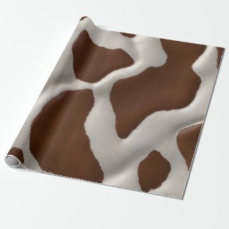 Papel De Presente Coleção Elegante Luxuosa de Couro de Vaca Falso