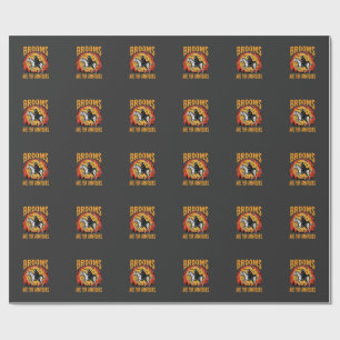 Papel De Presente Coletores de Cavalos da Morte de Halloween São par