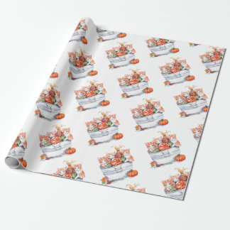 Papel De Presente Colheita de Kittens