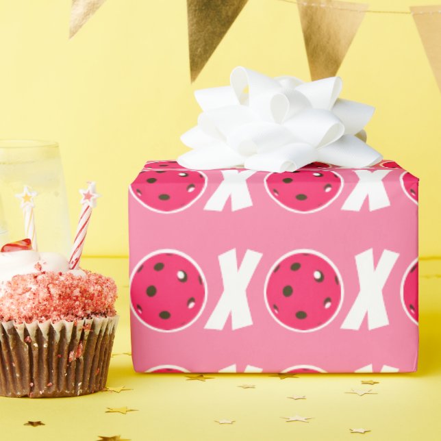 Papel De Presente Colhões de Namorados XOXO do Bateball (Festa de aniversário)