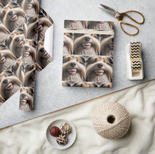 Papel De Presente Collie com um dente