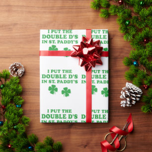 Papel De Presente Coloquei os D duplos na Rua.