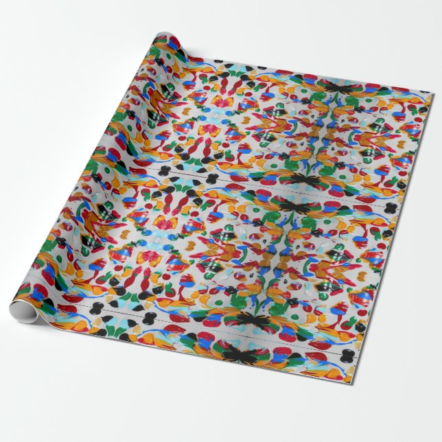 Papel De Presente Color Game 03 - Wrapping paper (Desenrolado)