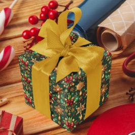 Papel De Presente Colorful Christmas Vibe Festive Pattern