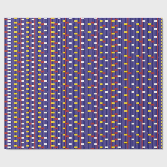 Papel De Presente Colorful Valentine Vibes  (Aberto)