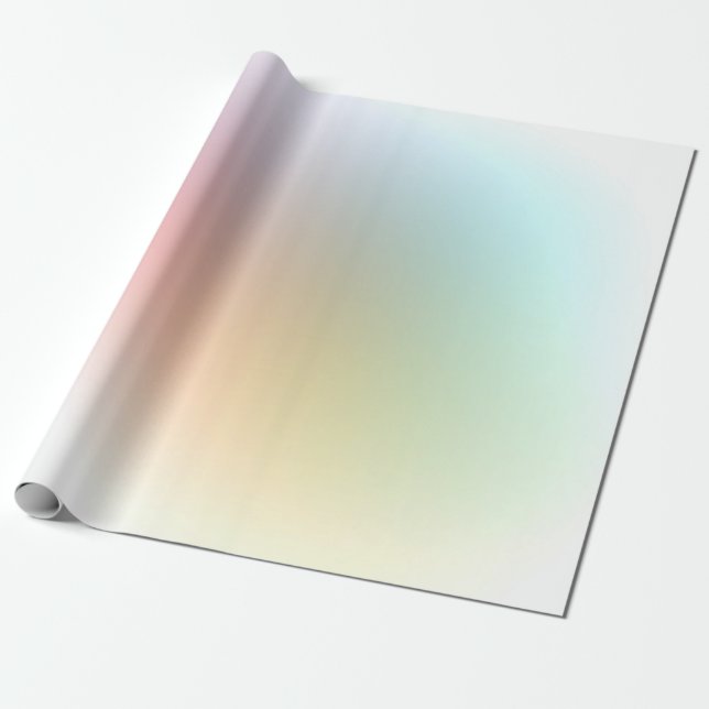 Papel De Presente Colorida Elegante Trendy Modern Modelo (Desenrolado)