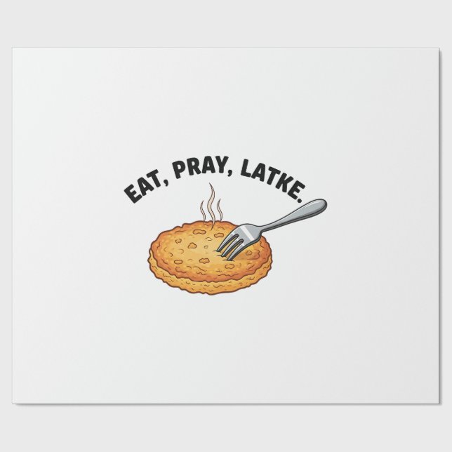 Papel De Presente Coma Amantes judeus que latem Hanukkah (Aberto)