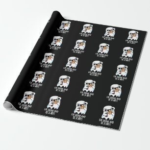 Papel De Presente Coma Bebida E Seja Assustador, Fantasma Engraçado,
